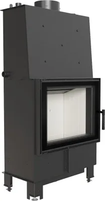 Zdjęcie produktu dla Kominek z Płaszczem Wodnym KRATKI LUCY 12 kW fi 200 Domykanie Zestaw