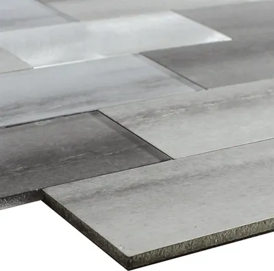 Produktbild von Glas Metall Mosaik Xiamen Selbstklebend