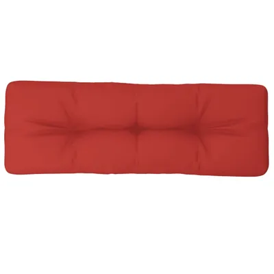 Obrázek produktu pro Poduška na palety červená 120 x 40 x 12 cm textil