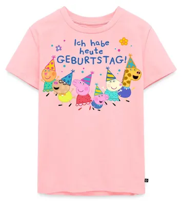 Produktbild von Spreadshirt Peppa Pig Geburtstagsdesign Mit Spruch Kinder Premium T-Shirt, 134/140 (8 Jahre), Rosa