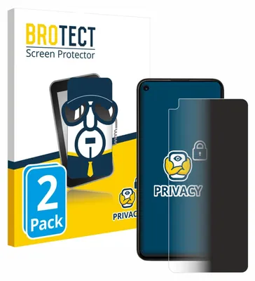 Product packaging for a screen protector, showing the product and branding.