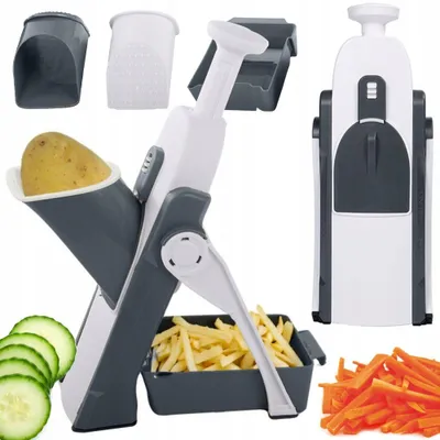Produktbild von Verk 07252 Multifunktionale Obst- und Gemüsereibe und -schneider Orange
