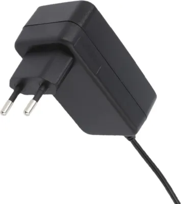 Immagine prodotto di Alimentatore 24 V/1 A/24 W, CEE 7/16, DC 2,1 mm - Nero