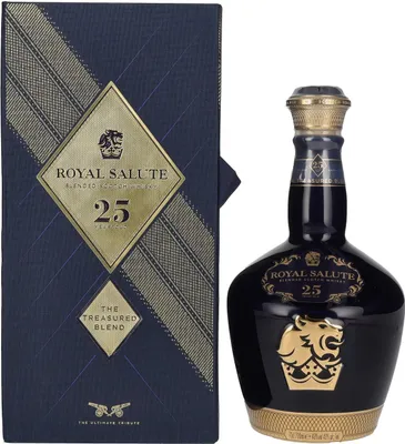 Produktbild von Royal Salute 25 Years Old THE TREASURE BLEND 40% Vol. 0,7l in Geschenkbox