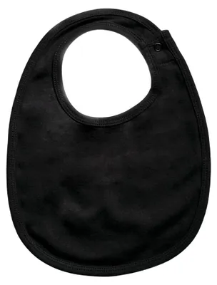 Produktbild von Babybugz - Baby Lätzchen, Einlagig FK2165 (Einheitsgröße) (Schwarz)