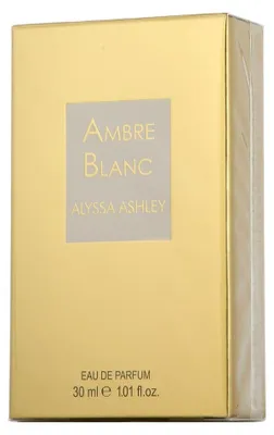 Obrázok produktu pre Alyssa Ashley Ambre Blanc parfumovaná voda v spreji (30 ml)