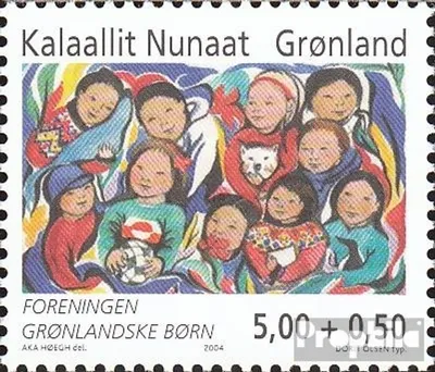 Produktbild von Briefmarken Dänemark - Grönland 2004 Mi 421 (kompl.Ausg.) postfrisch Grönländische Kinder