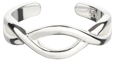 Produktbild von Zehenring aus 925 Sterling Silber als Fußschmuck oder Fingerring für Damen, Herr