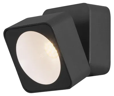 Imagen del producto de Lámpara exterior LED C4 con inclinación, luz blanca cálida, color