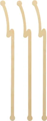 Productafbeelding van Papstar drankrietjes, bamboe "pure", 21 cm, "Flash", 100 stuks