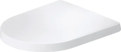 Immagine prodotto di Siège de WC Balcoon Duravit, à recouvrement, charnière acier inox, sans dispositif d'abaissement automatique, 0027613200, 0027613200