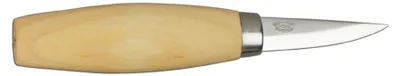Produktbild von Morakniv Woodcarving 120, Tranchiermesser, Kohlenstoffstahl, Holz, Holz, 62,7 g