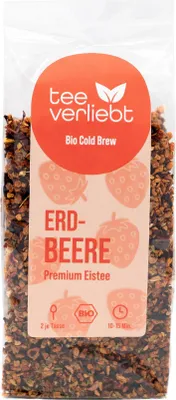 Produktbild von teeverliebt -  Cold Brew Erdbeere Premium Eistee | 100g