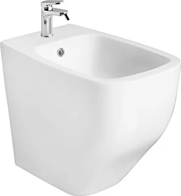 Produktbild von Sanitärkeramik- Bidet, bodenstehend in mattweißer Farbe | Mozart