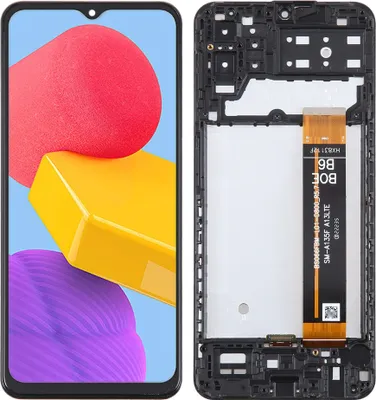 Zdjęcie produktu dla Oryginalny wyświetlacz LCD i ekran dotykowy, zamiennik ekranu do Samsung Galaxy M13 (SM-M135F) (IPS) z ramką (REF), części zamienne do smartfonów