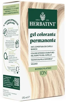 Immagine prodotto di Herbatint 10N Biondo Platino 170 Ml