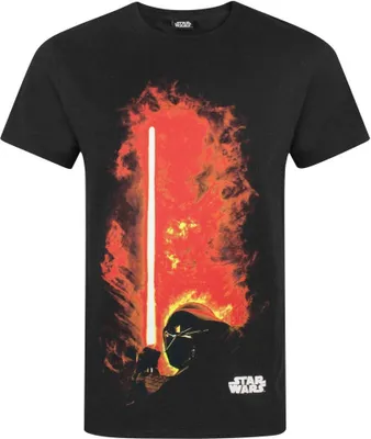Star Wars Pánske tričko so svetelným mečom Darth Vader NS4120 (L) (farebné)