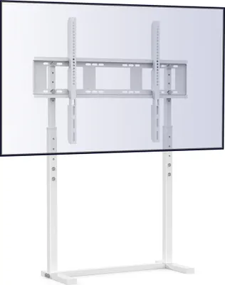 Image de WISFOR Support TV pour écrans LCD LED Plasma de 32" à 100" - charge max. 40kg, VESA 800x400mm, blanc