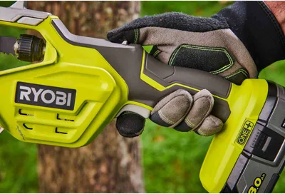 Produktbild von RYOBI Akku-Astsäge RY18PSA, Gartensäge, Stichsäge, Handsäge, 15cm Sägeblatt, 80 mm Schnittkapazität, 18V