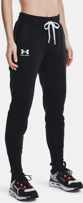 Produktbild von Under Armour Damen Rival Fleece Jogginghose - 1356416, Farbe:Schwarz, Textil:XS