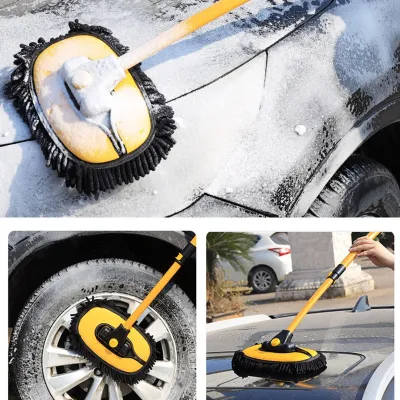 Obrázek produktu pro Teleskopická auto mycí štětka s měkkým kartáčem
