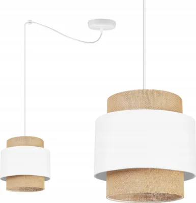Produktbild von Hängelampe, Deckenleuchter, Lampenschirm, Boho Juta