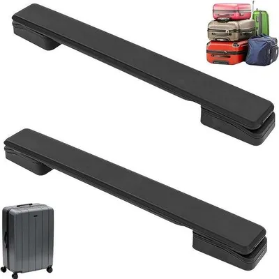 Produktbild von Kunststof Reisgrepen 20 cm - Handgreep für Gepäck - Reservegriff für Reisetasche - Werkzeugkoffer - 2 Stück