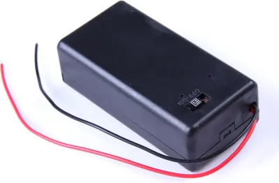 Produktbild von Gehäuse für 9V Batterien mit Ein/Aus-Schalter