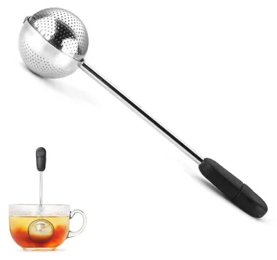 Obrázek produktu pro Rotační infuzér na čaj | Čajový sítko z nerezové oceli