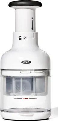 Productafbeelding van OXO – Good Grips – Grofhakker – Handmatige grofhakker met roestvrijstalen mes