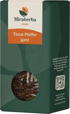 Produktbild von Miraherba - Timut Pfeffer / Zitronenpfeffer ganz - 100g