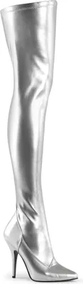 Produktbild von SEDUCE-3000 Damen Boots von Pleaser, Silber , EU 38, US 8
