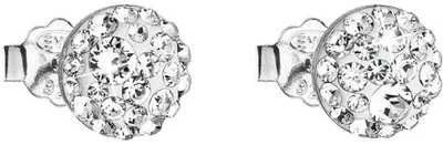 Image de Boucles d'oreilles avec cristaux clairs 31136.1