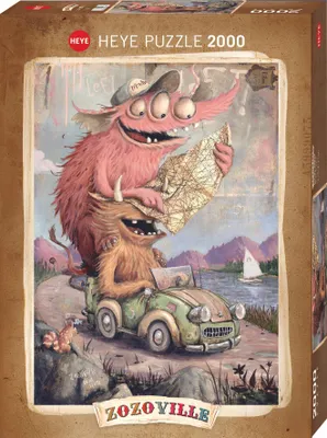 Zdjęcie produktu dla Puzzle 2000 piese Road Trippin Heye 29938
