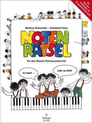Produktbild von Schneider, M: Notenrätsel für Klavier