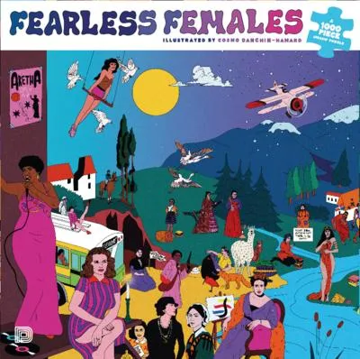 Produktbild von Fearless Females: 1000 Piece Jigsaw Puzzle