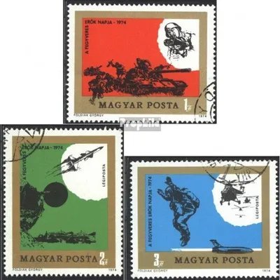 Produktbild von Briefmarken Ungarn 1974 Mi 2982A-2984A (kompl.Ausg.) postfrisch Tag der Volksarmee