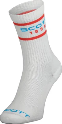 Produktbild von SCOTT Klassische Fahrradsocken - RETRO CASUAL CREW PAK-3 - Weiß 45-47