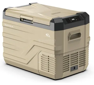 Image de Glacière à Compression Blizz-e One 35 Litres Beige / Noire - Eza