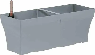 Produktbild von Geli | Pflanzkübel Neo-Line - 75x18x18 cm - Betonfarbe - Selbstbewässernd - Hochwertig