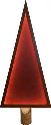 Produktbild von Badeko Baum Norwegen 120 x 52 cm rot LED Beleuchtung