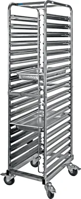 Immagine prodotto di Carrello portateglie da forno 600 x 400 mm, modello Liam, dimensioni: L 620 x P 420 x H 1735