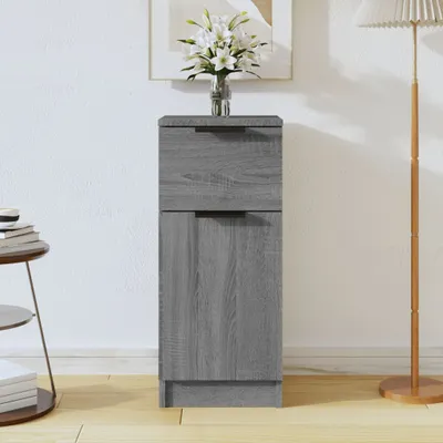 Obrázek produktu pro vidaXL Příborník Grey Sonoma 30x30x70 cm výrobek z odvozeného dřeva