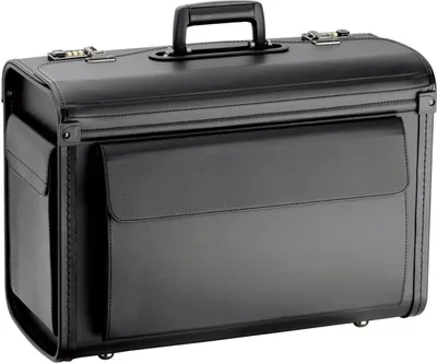 Produktbild von Akten Pilotenkoffer 51 x36x23 Groß Schwarz Bord Handgepäck D & N - Bowatex