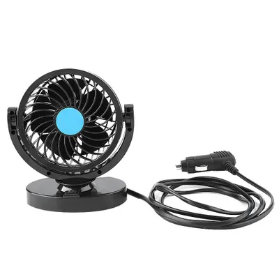 Obrázek produktu pro Chladicí ventilátor do auta, přenosný chladicí ventilátor do auta, 12V chladicí ventilátor do auta, 12V ventilátor do auta, tichý chladicí ventilátor do auta