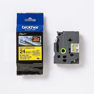 Zdjęcie produktu dla Brother TZE-SL651, Czarny na złotym, TZe, Żółty, Chiny, 5 lat(a), PT-D800W PT-E550WVP PT-P900W PT-P950NW