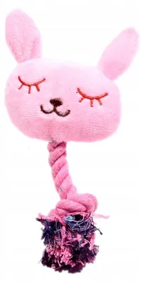Obrázek produktu pro The Zoo Plyšová pískací hračka pro psa se šňůrou 16 cm