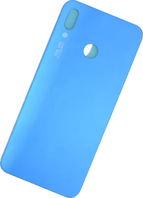Produktbild von Für Huawei P20 Lite Akkudeckel Gehäuse Backcover Mit Kleber in Blau