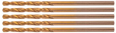 Zdjęcie produktu dla Wiertła do metalu HSS-TiN 2.0 mm, 5 szt.