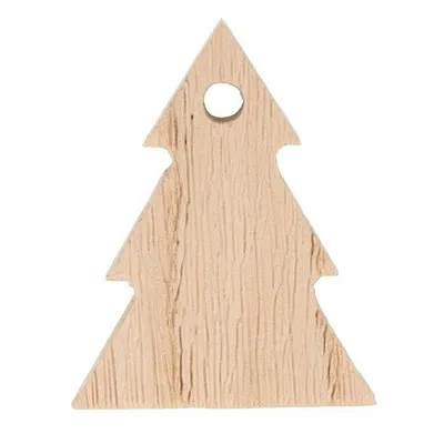 Produktbild von Girlande 10 Holztannen 5 cm